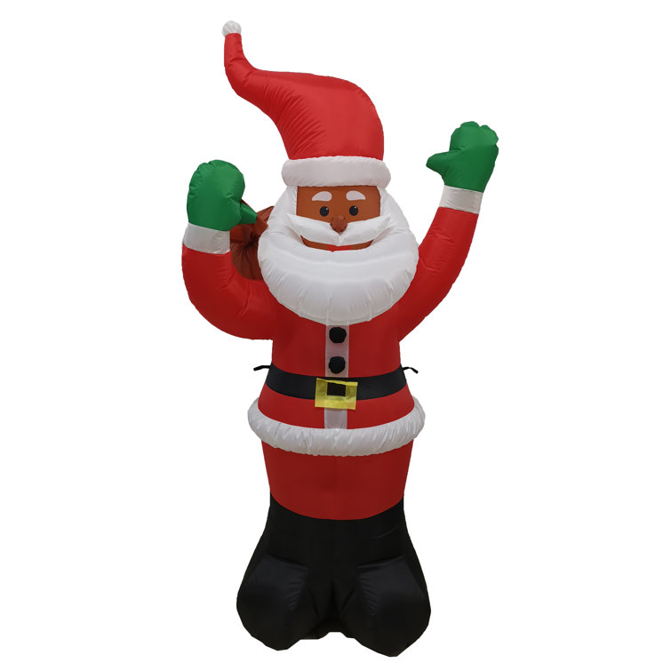 The Holiday Aisle® Santa Inflatable | Wayfair